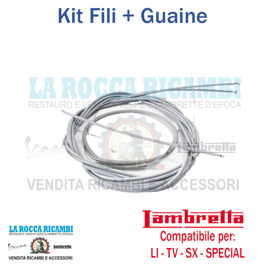 Kit Fili + Guaine Lambretta LI - TV - SX - SPECIAL
