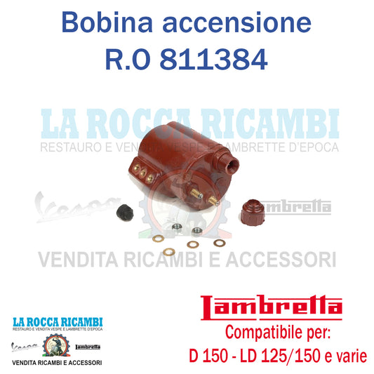Bobina Esterna Lambretta D 150 - LD 125/150 - TV 175 Serie 1/2 - LI 125/150 Serie 1/2