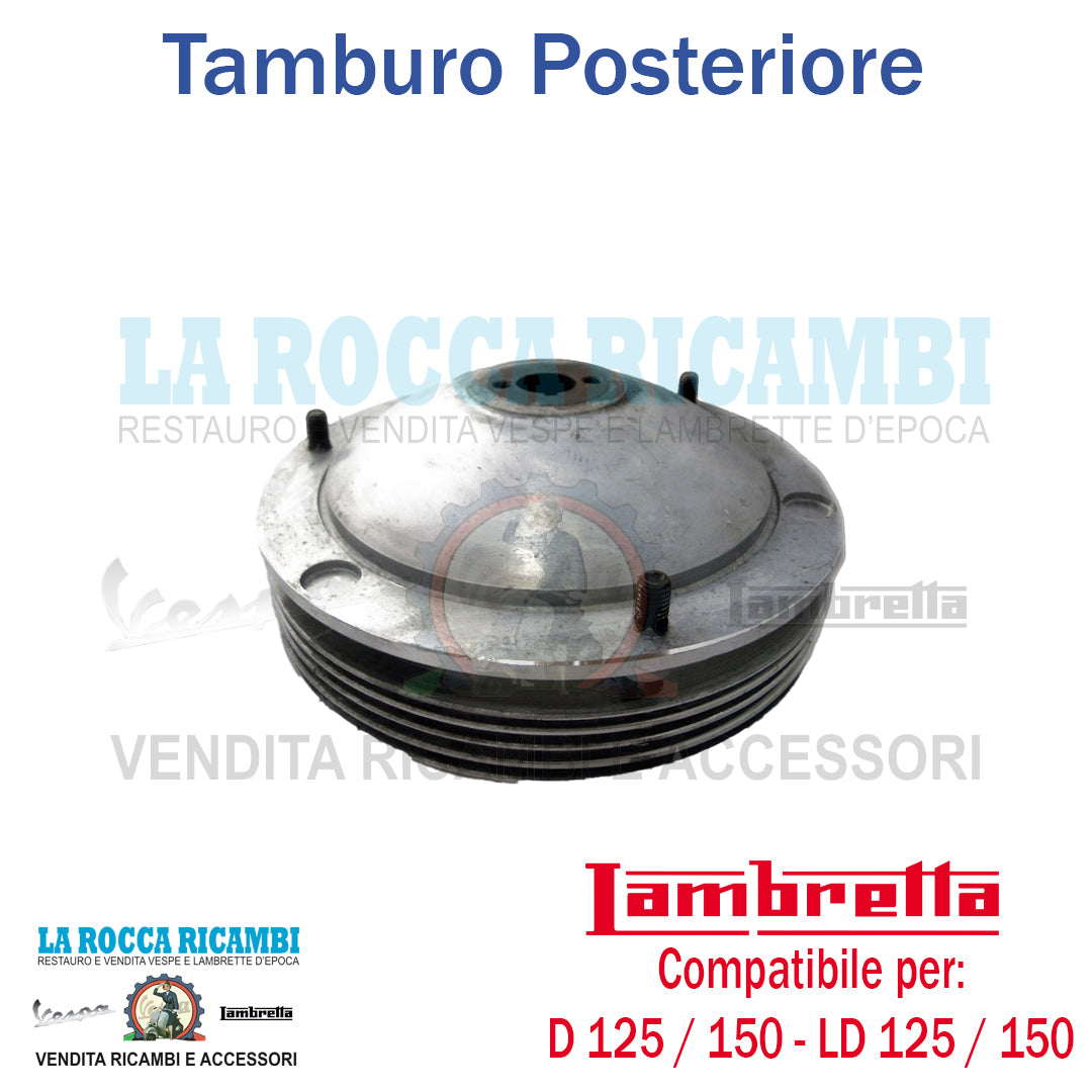 Tamburo Posteriore Lambretta D 125/150 - LD 125/150