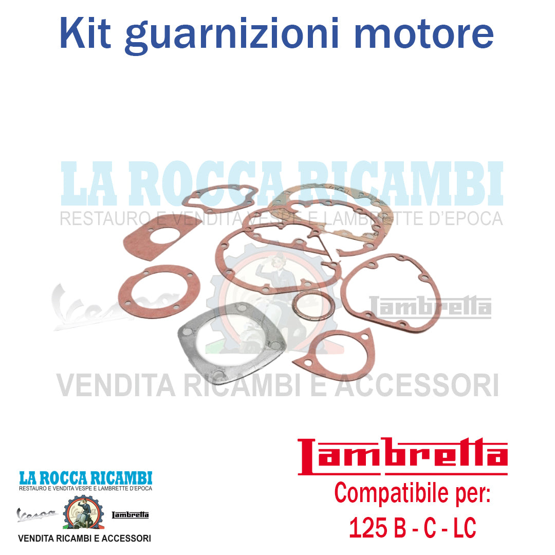 Kit Guarnizioni Motore Lambretta 125 B - C - LC