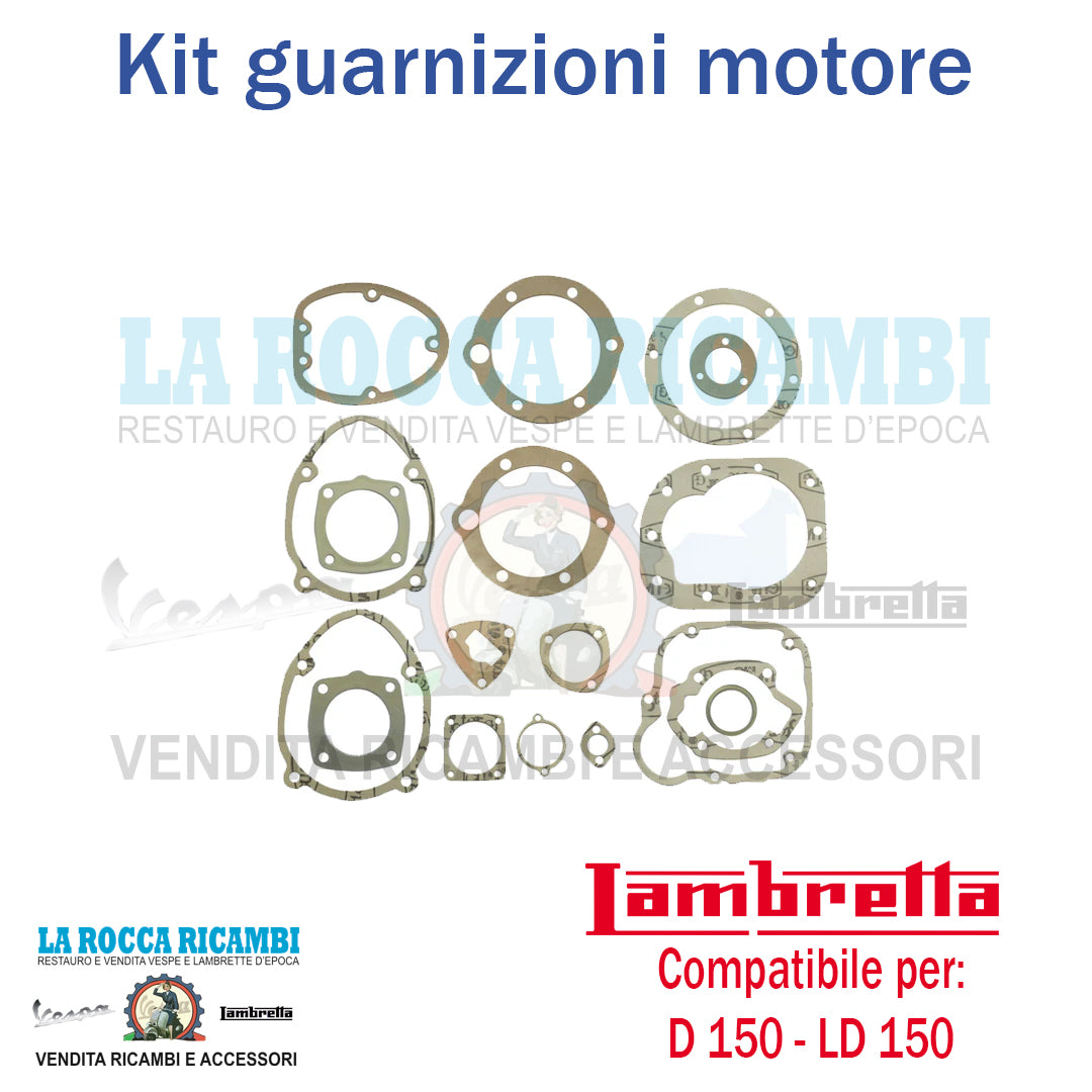 Kit Guarnizioni Motore Lambretta D 150 -  LD 150