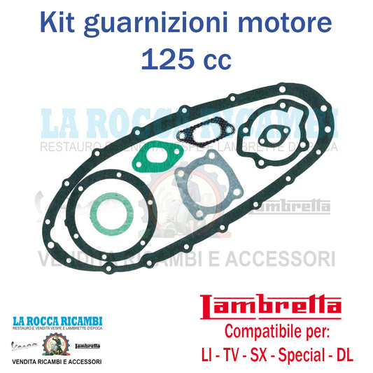 Kit Guarnizioni Motore Lambretta 125  LI -  SPECIAL - DL