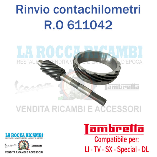 Rinvio Contachilometri Lambretta LI - TV - SX - SPECIAL - DL