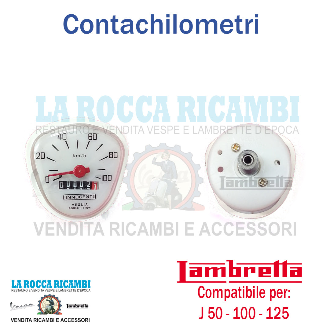 Contachilometri Lambretta J 50 / 100 / 125