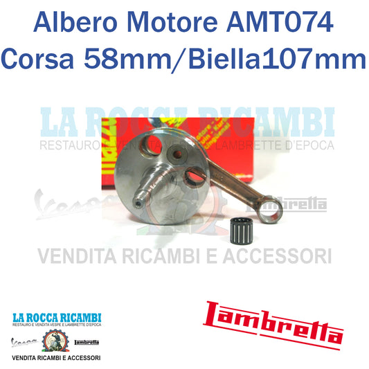 Albero Motore MAZZUCCHELLI Lambretta LI 125 / 150 Serie 2