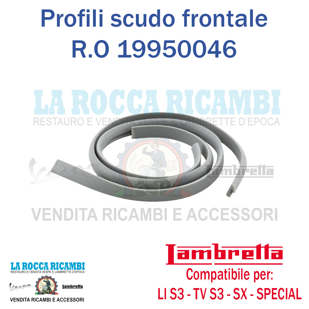 Guarnizione Scudo Lambretta LI 125/150 Serie 3 - TV 175 Serie 3 - SX 150/200 - SPECIAL 125/150