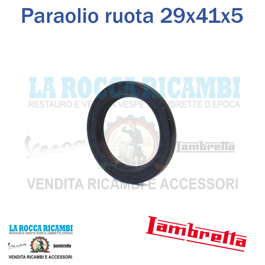 Paraolio 29 x 41 x 5 Ruota Posteriore Lambretta J 50 / 100 / 125