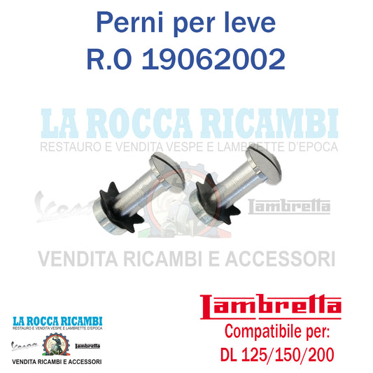 Perni Fissaggio Leve Freno / Frizione Lambretta LI Serie 2/3 - TV Serie 2/3 - SX - SPECIAL - DL