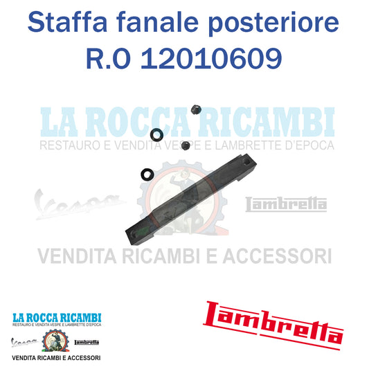 Staffa fissaggio fanalino Lambretta D - LD - R.O 12010609