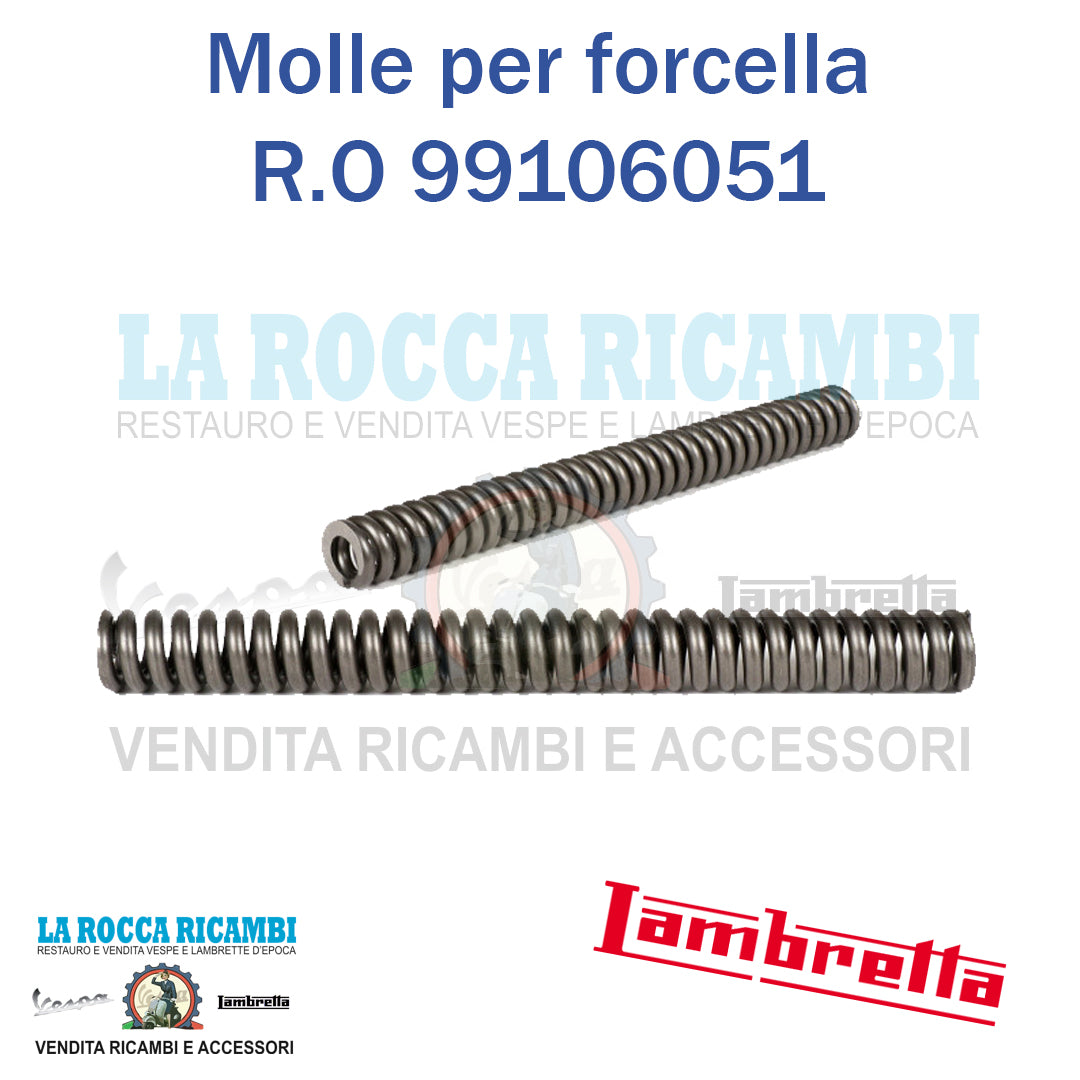 Molle Sospensione Forcella Lambretta D 125/150 - LD 125 150 - R.O 99106051