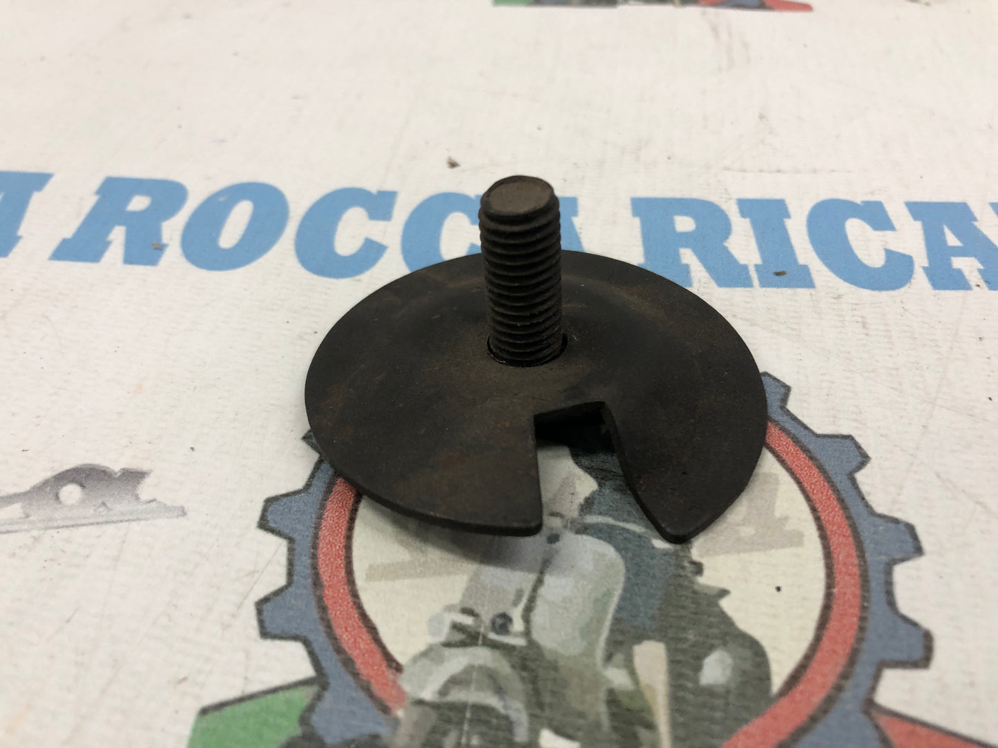 Piattello elica per molla ammortizzatore posteriore Lambretta J 50 - R.O 20031003