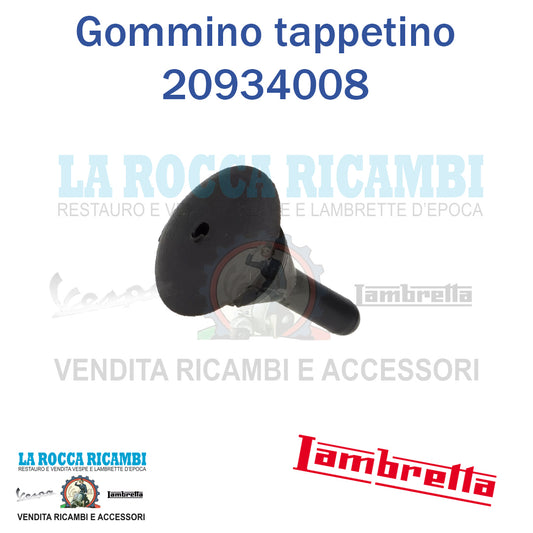 Gommino Fissaggio Tappetino Lambretta Lui 50/75 - R.O 20934008