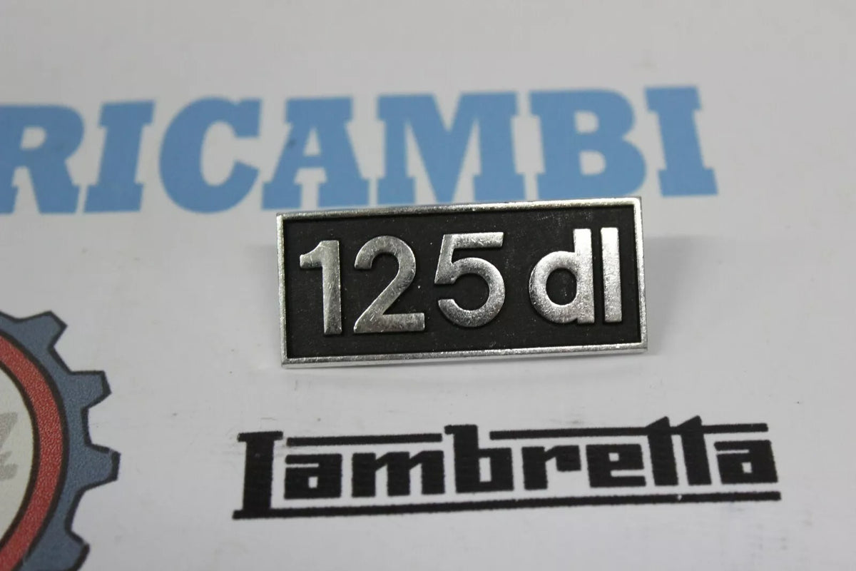 Scritta "125 DL" Lambretta DL 125