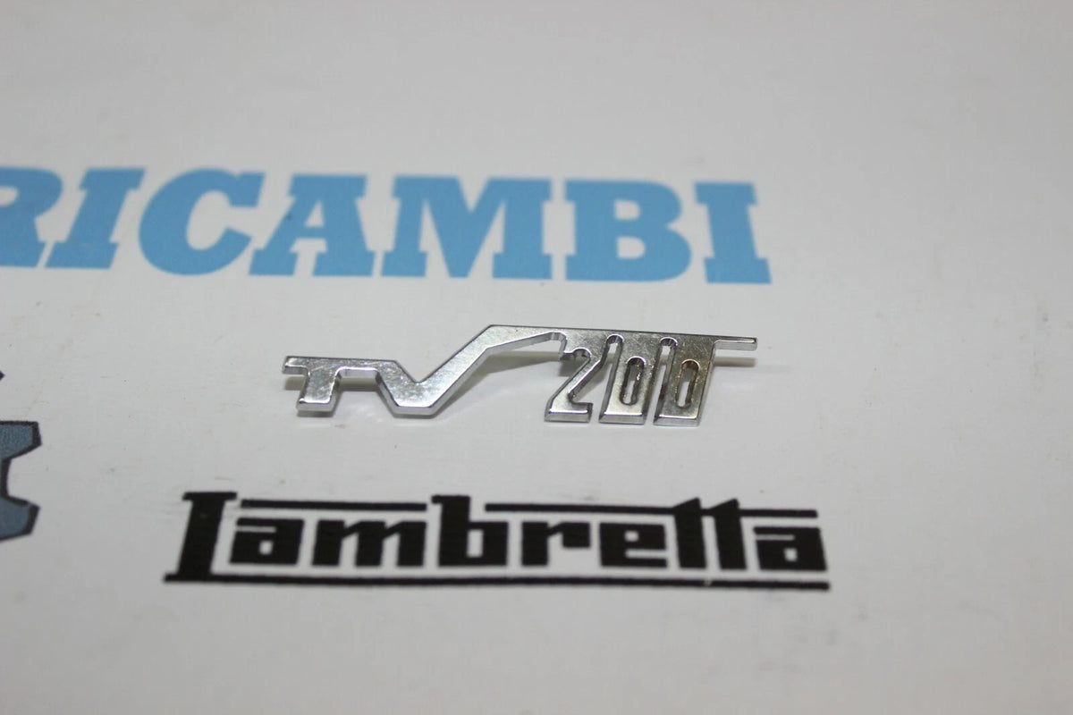 Scritta "TV 200" Scudo anteriore Lambretta TV 200 - R.O 19650200