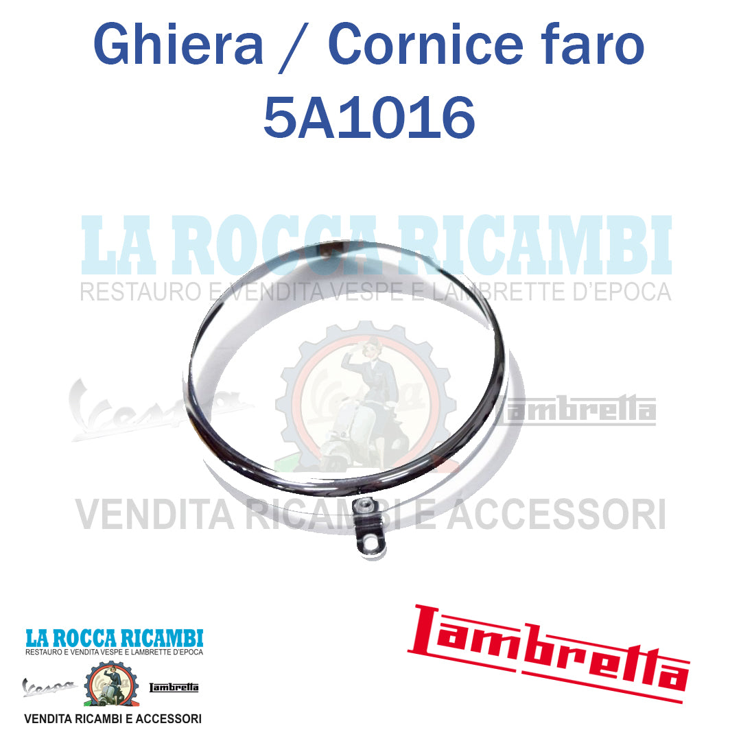 Ghiera Faro Anteriore Lambretta LC / LD Fino al 1956