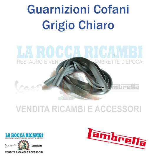 Guarnizioni Scocche Lambretta LI - LD (Grigio Chiaro)