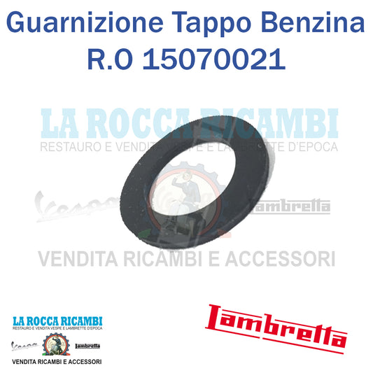 Guarnizione Tappo Benzina Lambretta LI / TV / SX / SPECIAL / DL / J 50 R.O 15070021