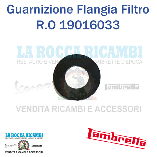 Guarnizione Flangia Scatola Filtro Lambretta LI / TV - R.O 19016033