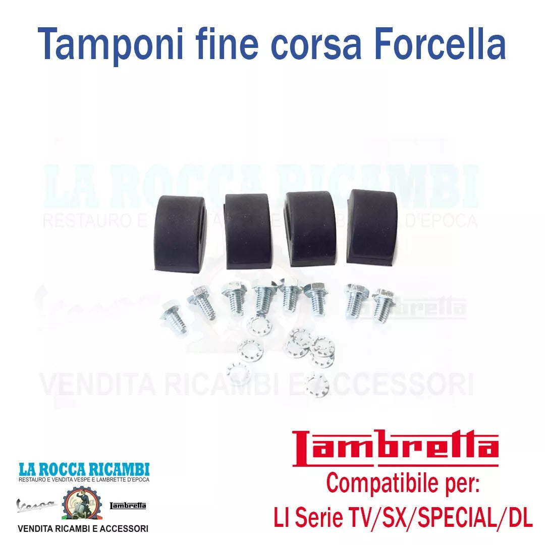 Kit Tamponi Fine Corsa Forcella Lambretta LI - TV - SX - SPECIAL - DL