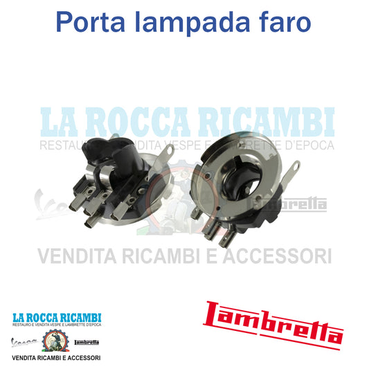Portalampada Per Parabola Lambretta LI 125/150 - TV 175 Serie 1/2