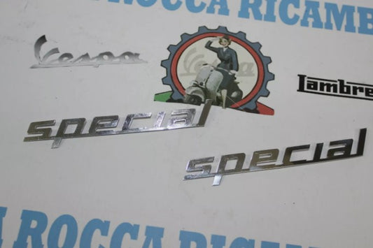 Scritte Cofani "SPECIAL" Lambretta J 50 Special