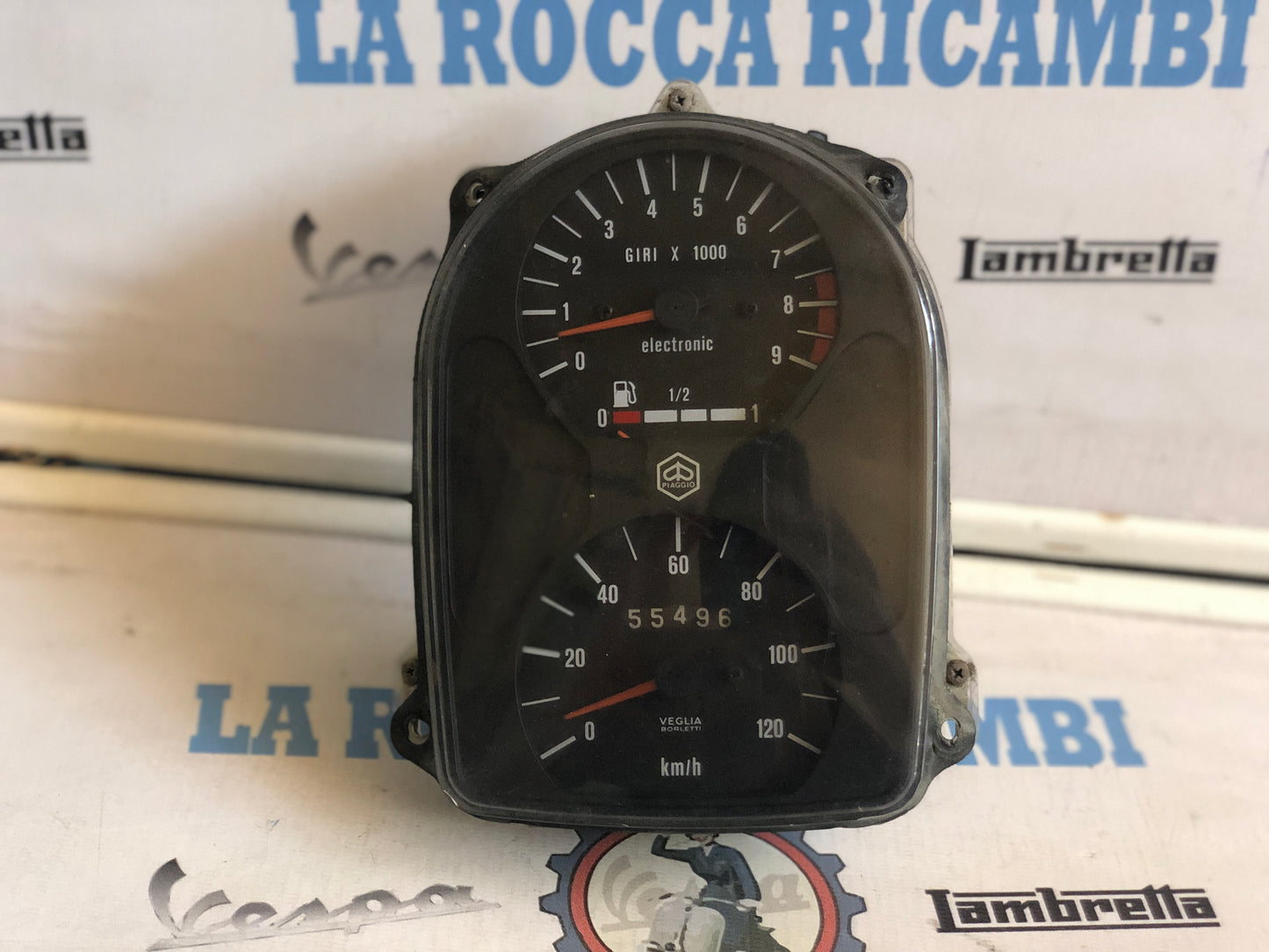 Contachilometri Contagiri Vespa COSA 1 Scala 120 KMH [OCCASIONALE]