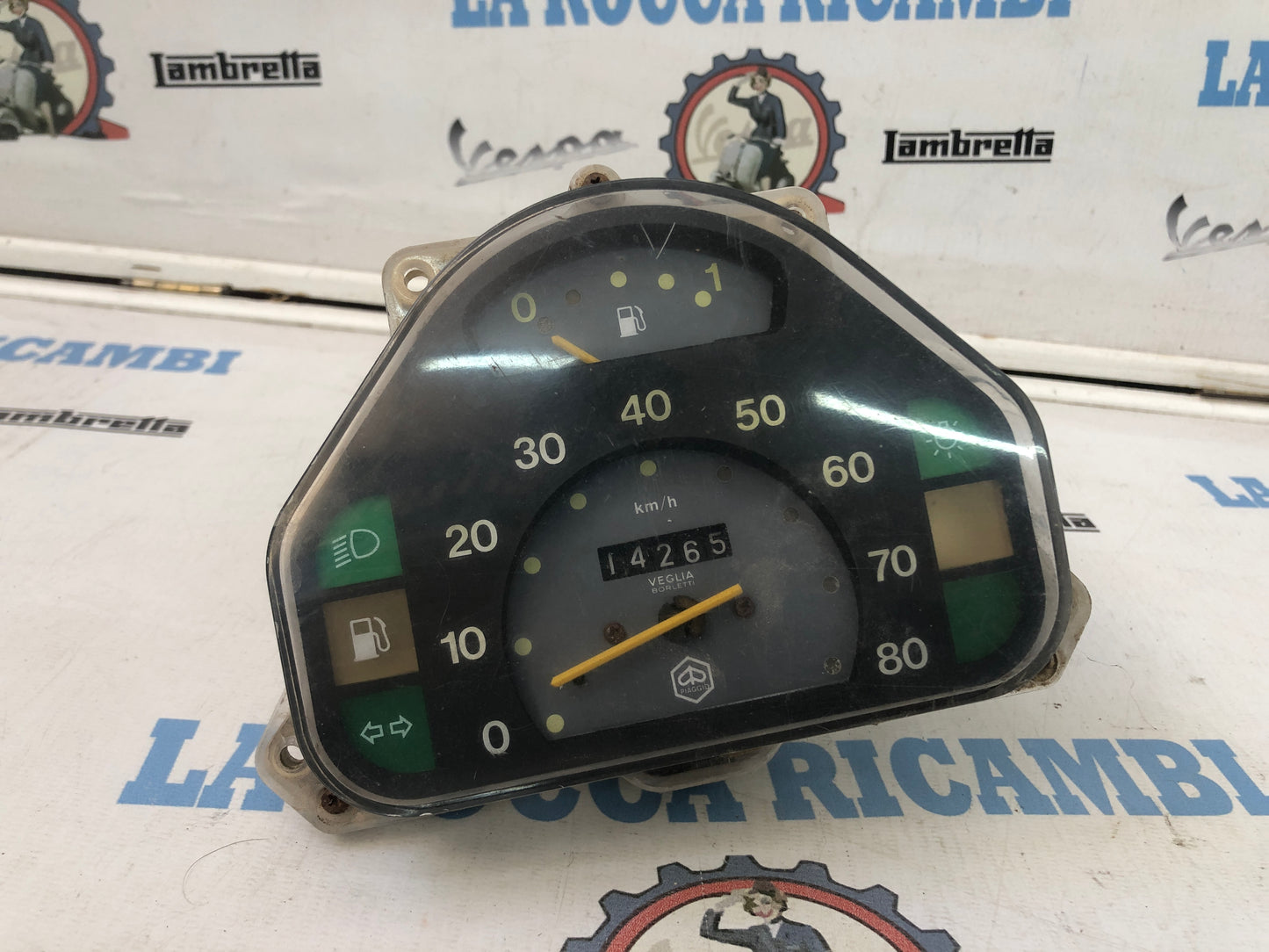 Contachilometri / Tachimetro Vespa HP / V Scala 80 KMH