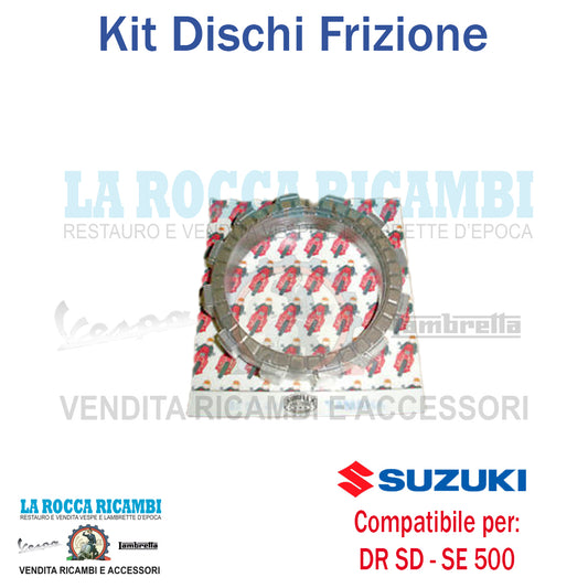 Dischi Frizione SURFLEX SUZUKI DR SD - SE 500 1981 - 1983