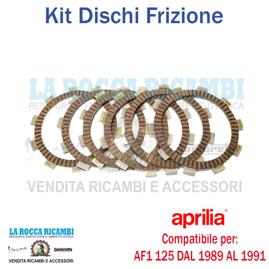 Dischi Frizione APRILIA AF1 125 1989>1991 ETX 125 1985>198