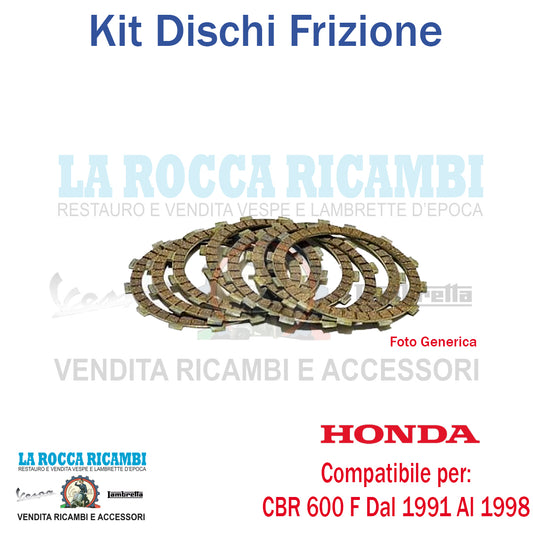 Dischi Frizione Honda CBR 600 F dal 1991 al 1998 - TRIUMPH