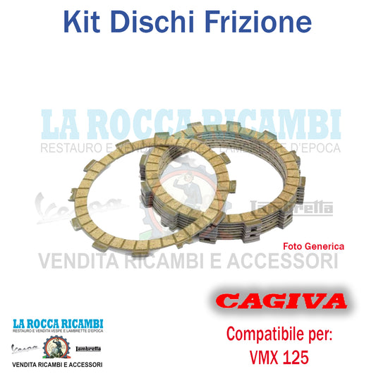 Dischi Frizione CAGIVA WMX 125 /3 -83