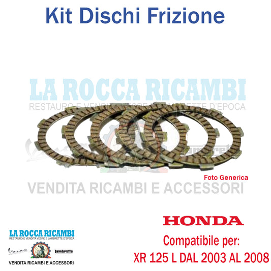 Dischi Frizione HONDA XR 125 L dal 2003 >2008