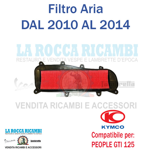 Filtro Aria KYMCO PEOPLE GTI 125 DAL 2010 AL 2014