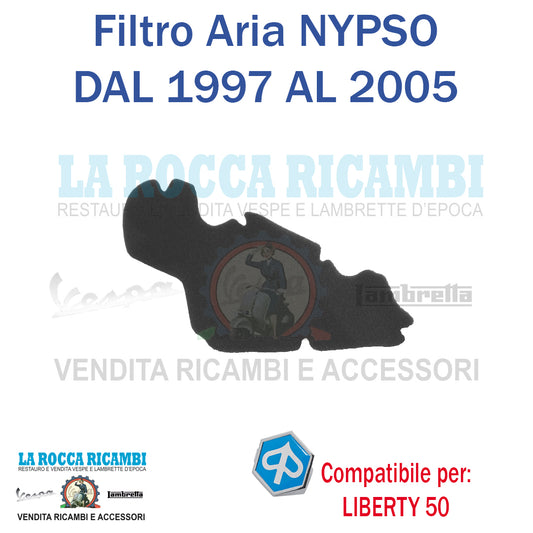Filtro Aria PIAGGIO LIBERTY 50 DAL 1997 AL 2005