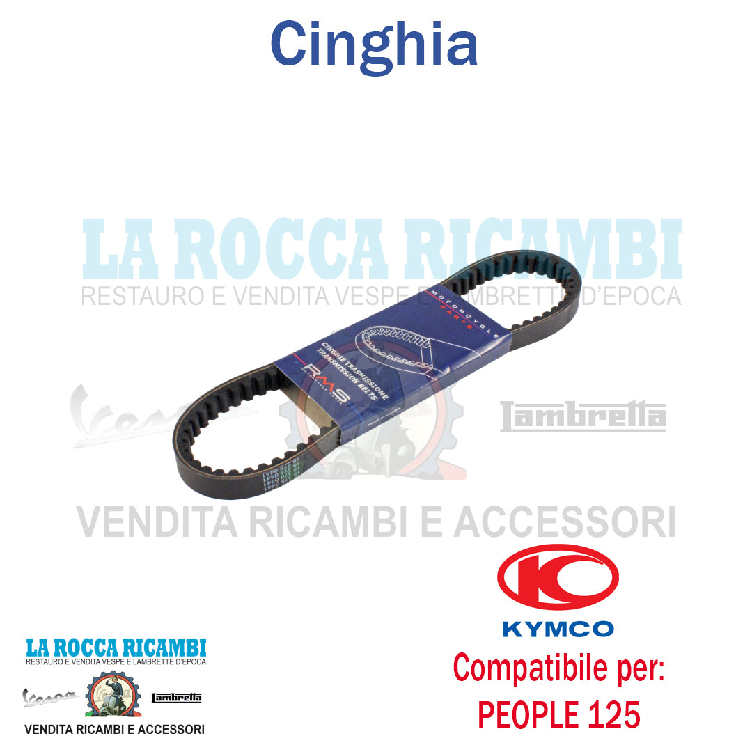 Cinghia KYMCO PEOPLE 125 - AGILITY  DAL 2006 AL 2008 Misure 795 X 20 X 9.8