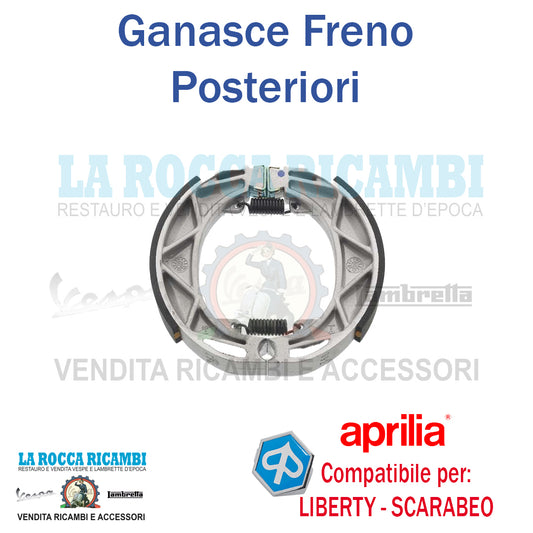 Ganasce Freno Posteriore PIAGGIO LIBERTY 50 DAL 1997 IN POI