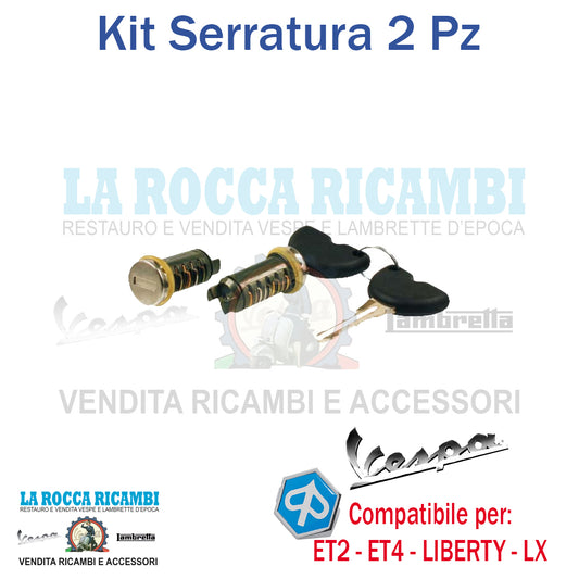 Kit Doppia Serratura PIAGGIO ET2 - LIBERTY