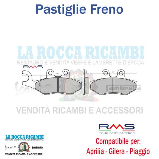 Pastiglie Freno PIAGGIO BEVERLY 125-200 - VESPA GTS SUPER 300