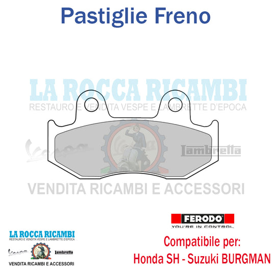 Pastiglie Freno HONDA SH 150 - SUZUKI BURGMAN 250/400