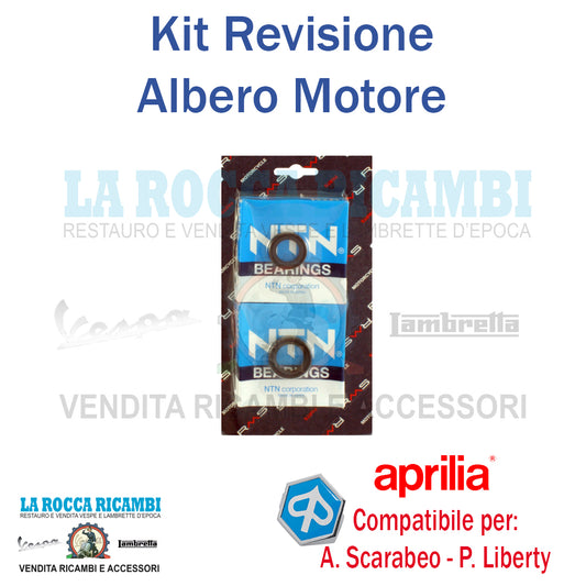 Kit Revisione Albero Motori PIAGGIO 50 CC