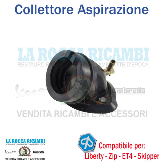 Collettore Aspirazione PIAGGIO LIBERTY 125-150 - SKIPPER - ZIP - VESPA ET4