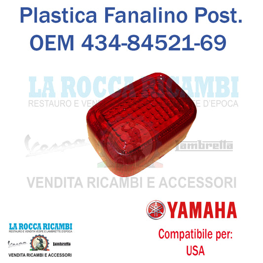 Plastica Fanalino Posteriore YAMAHA USA