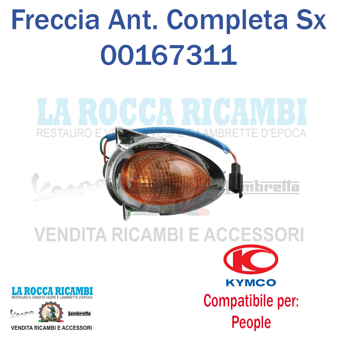 Freccia Anteriore Completa SX Arancione KYMCO PEOPLE 50/125/150
