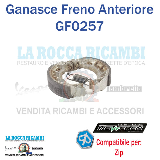 Ganasce Freno Anteriore PIAGGIO ZIP 50 - GF0257