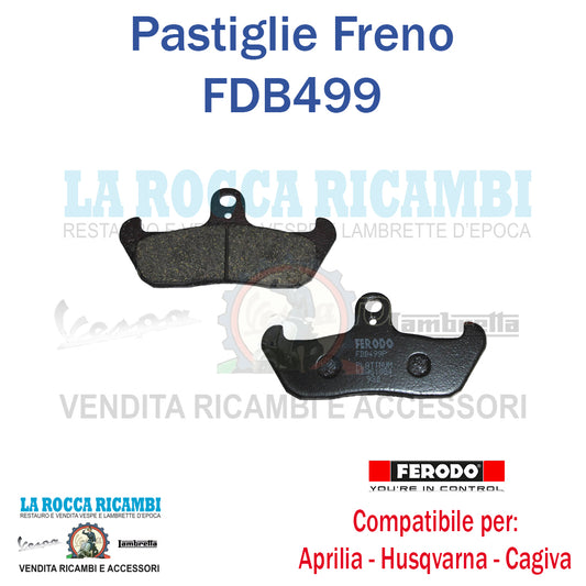 Pastiglie Freno Husqvarna CR/WR/XC/TE 125/250/350