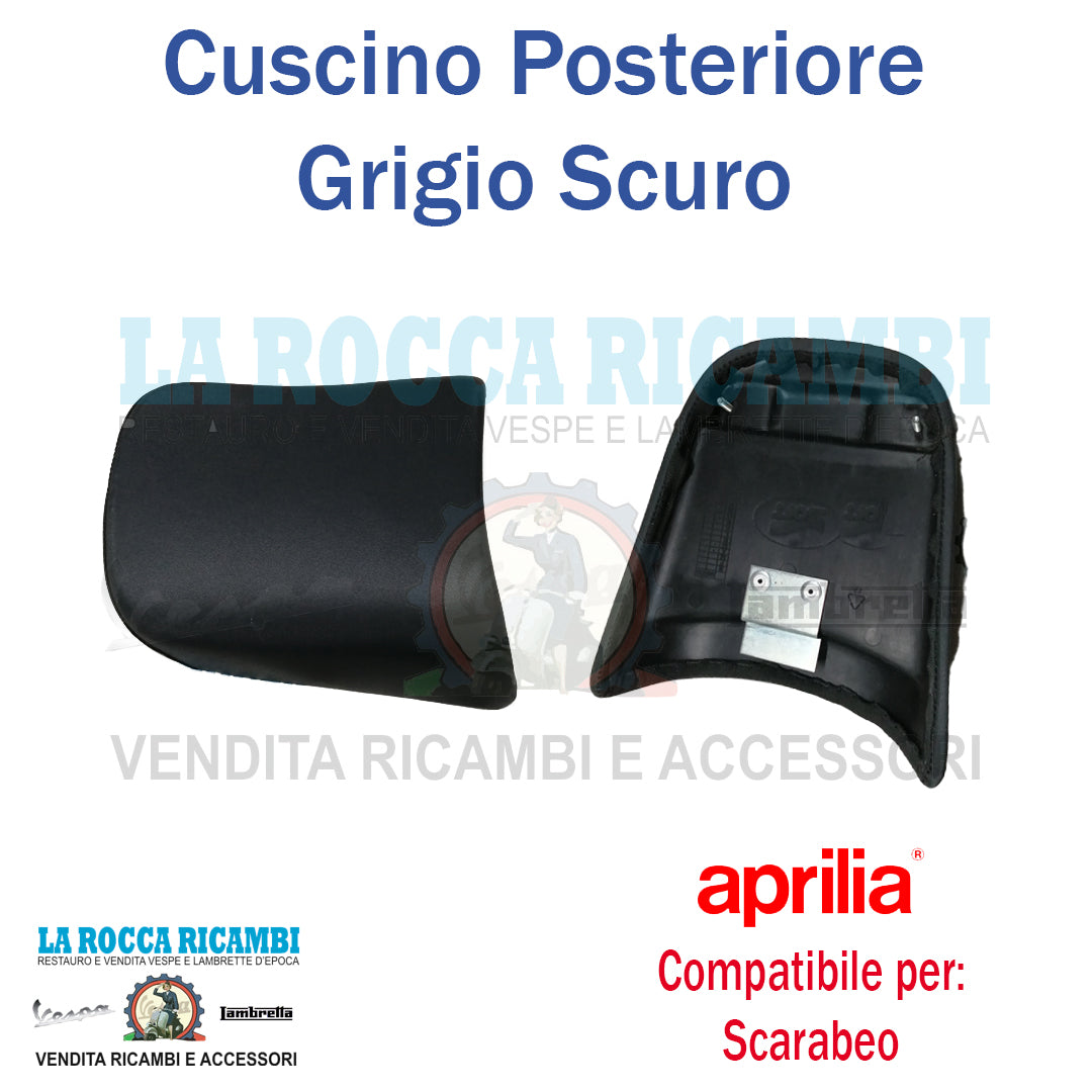 Cuscino Posteriore APRILIA SCARABEO [GRIGIO SCURO]
