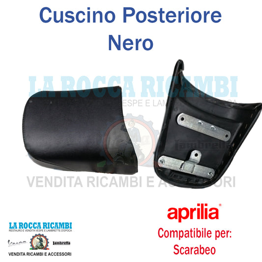 Cuscino Posteriore APRILIA SCARABEO [NERO]