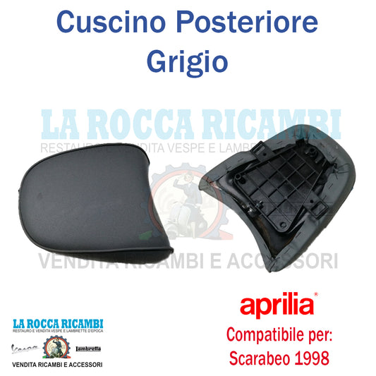 Cuscino Posteriore APRILIA SCARABEO Anno 1998 [GRIGIO]