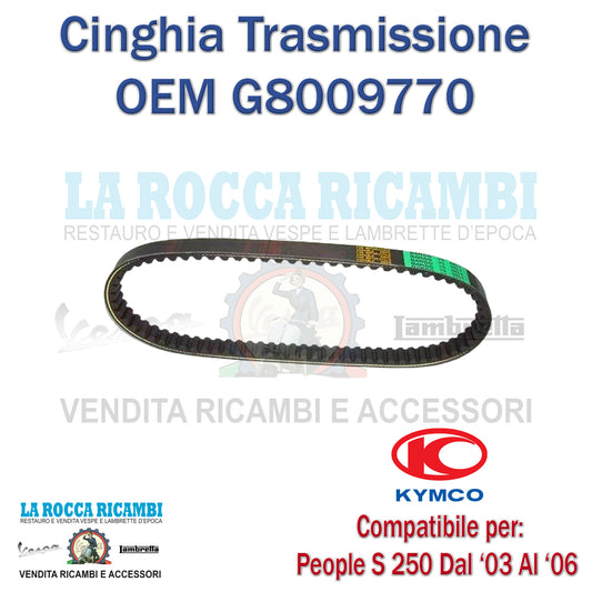 Cinghia Trasmissione Bando KYMCO PEOPLE S 250 DAL 2003 AL 2006 / KYMCO XCITING 250 2005