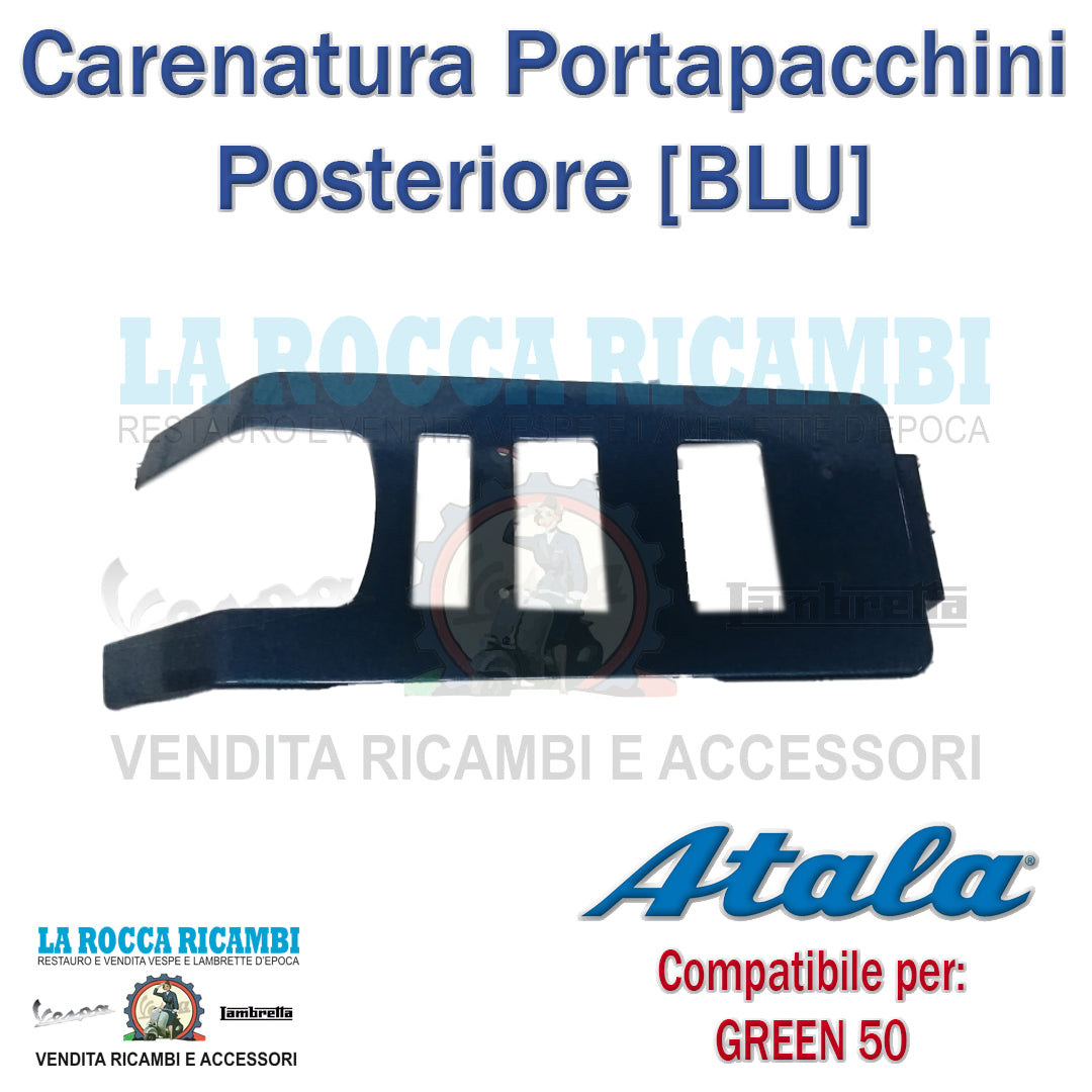 Carenatura Portapacchini Posteriore ATALA GREEN 50 [BLU]